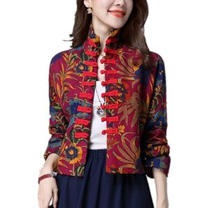 Traditionele chinese kleding voor vrouwen cheongsam top mandarijn kraag womens tops en blouses oosterse China kleding TA795