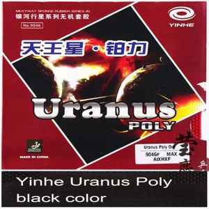 Originele Yinhe Uranus Poly 40 + Tafeltennis Rubber Puistjes Out Tafeltennis Rackets Racket Sport