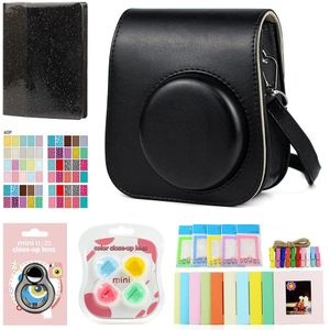 Fujifilm Instax Mini 11 Camera Accessoires Bundel Kit Schouderriem Bag Case Fotoalbum Film Frame Filters Selfie Lens Set