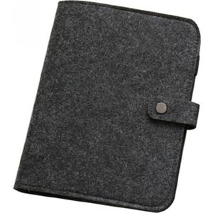 A5 A6 Eenvoudige Snap Voelde Notebook Dagboek Bindmiddel Kantoorbenodigdheden Ringband A5 24*18Cm A6 19*13Cm