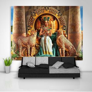 Egypte Farao Tapestry Sofa Tafel Bed Cover Home Decor