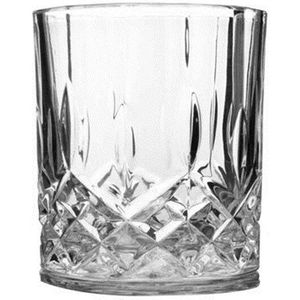 1Pcs 240Ml Diamant Platte Klassieke Cup Klassieke Whisky Glas Glas Bier Mok Cup