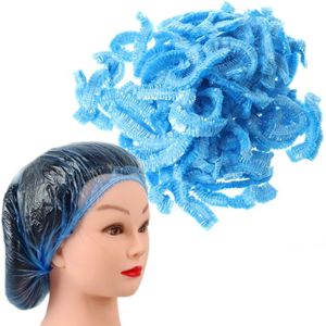 Hoge 100 Stuks Clear Wegwerp Kapsalon Douche Elastische Waterdichte Baden