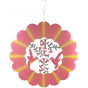 12in Metalen Kleurrijke Opknoping Windgong Met Haak Voor Kamer Outdoor Yard Voor Tuin Decoratie Ornament