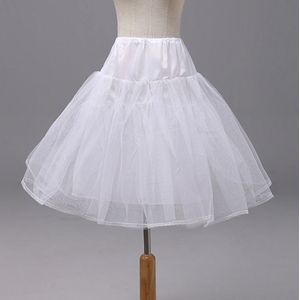 3 lagen + Hoopless Petticoat voor Kinderen Meisjes Kinderen Prinses Feestjurk Onderrok Bloem Meisjes Trouwjurk Crinoline Slip
