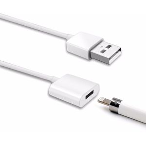 Voor Ipad Pro Apple Potlood Oplaadkabel 1M Pen Extension Usb Charger Cable Adapter