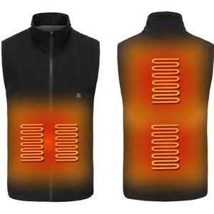 Usb Verwarming Vest Motorfiets Verwarmde Jas Skiën Outdoor Wandelen Verwarming Vest Verwarming Jas T Voor Mannen Vrouwen Zwart Grijs