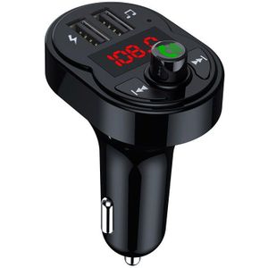 Jajabor Fm-zender Audio Ontvanger Auto MP3 Speler Usb Auto Charger Bluetooth-Compatibel 5.0 Handsfree Car Kit Auto Accessoires