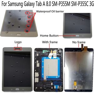 Shyueda Orig Voor Samsung Galaxy Tab Een 8.0 P355 SM-P355M SM-P355C 3G 768X1024 Lcd Display touch Screen Digitizer