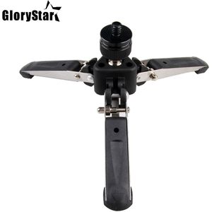 Glorie Ster Universele Drie-Voet Ondersteuning Stand Monopod Basis Met 3/8 "Schroef Voor Monopod Statiefkop Dslr Camera 'S dslr L2S5
