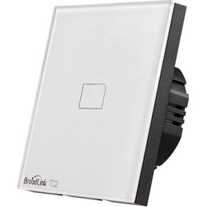 Broadlink Wifi Schakelaar TC2 Lichtschakelaar Muur Uk Eu Touch Panel 1/2/3 Gang Rm Pro Ir + Rf afstandsbediening Voor Alexa Google Home Ifttt