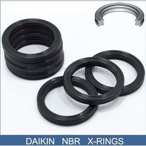 10 Stuks Veel Quad Ring 17.12*2.62 X-Ringen AS115 Nbr X-Ring Seals Hydraulische Onderdelen