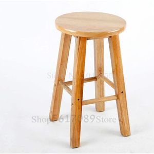 Solid wood stools Bench wooden bench computer stool home dining chair stool Low stools