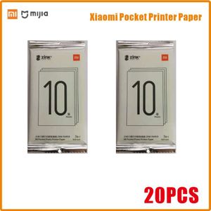 10-200Pcs Xiaomi Pocket Printer Papier Zink Zelfklevende Foto Print Lakens Voor Xiaomi 3Inch Mini pocket Photo Printer Alleen Pape