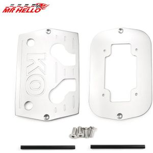 Gepolijst Aluminium Billet Gemalen Houd Optima Rood Geel Batterij Beugel Lade