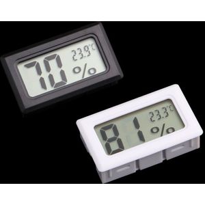 1Pcs Mini LCD Digitale Thermometer Hygrometer Temperatuur Indoor Handig Temperatuursensor Vochtigheid Meter Gauge Instrumenten
