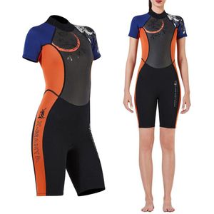 Een Stuk Duik Pak Lange Mouwen Rash Guard Surfen Snorkelen Dive Shorts Shirt Voor Vrouwen