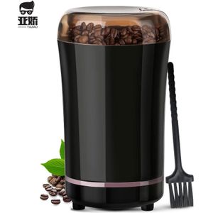 Yajiao Koffie Machine Elektrische Grinder Bean Spice Met Roestvrijstalen Lemmet Afneembare Power Voor Koffiebonen Gronden Korrels