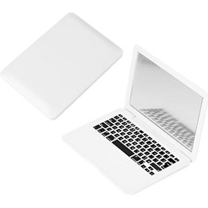 1Pcs Draagbare Cool Spiegel Party Mini Pocket Laptop Spiegel Voor Mannen Vrouwen Meisjes Make-Up spiegel