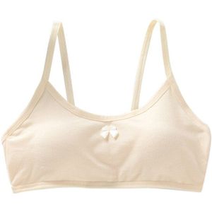 [B227] Comfortabele Leuke Mooie Roze Katoen Bretels Tiener Ondergoed Meisjes Training Beha Crop Top 8-16 Jaar