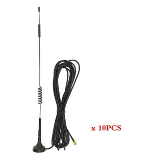 10 Pcs 700-2700 Mhz 12dBi 2G 3G 4G Lte Magnetische Antenne TS9 CRC9 Sma Male connector Gsm Externe Router Antenne 3M 5M