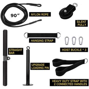 Fitness Katrol Kabel Systeem Onderarm Sterkte Exerciser Home Gym Apparatuur Voor Arm Biceps Triceps Blaster Hand Sterkte Trainning