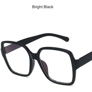 Clear Vrouwen En Mannen Brillen Klassieke Plastic Optische Bijziendheid Bril Retro Vierkante Anti-Blauw Licht Bril