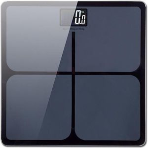 Badkamer Weegschalen Vloer Weegschaal Digitale Lichaam Weegschaal Lcd Display Glas Plastic Body Weegschaal Batterij Type Bad Schaal