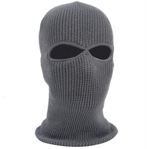 Gezichtsmasker Balaclava 2 Gat Volledige Cap Ademend Motorfiets Gezicht Schild Winddicht Outdoor Rijden Ski-alpinisme Head Cover