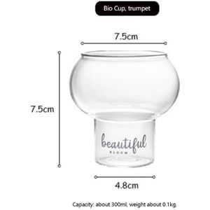 520Ml/300Ml Cocktail Glas Koffie Mok Transparant Glas Cup Voor Huishoudelijke Whiskey Wijn Yoghurt Dessert Cup Thuis bar Drinkware 1