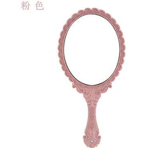Zwarte Vlinder Draaibaar Vintage Desktop Gothic Rose Stand Compact Make-Up Spiegel Kleine Maat