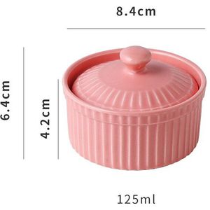 CHANSHOVA Moderne Multipurpose Gepigmenteerde keramische kom Met cover porselein stoofpot bowls Cake bakvorm servies keukengerei