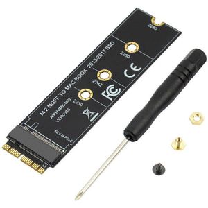 M.2 Nvme Ssd Converteren Adapter Card Voor Air Pro Retina Nvme/Ahci Ssd Kit Voor A1465 a1466 A1398 A1502