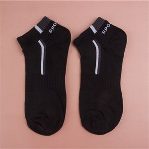 10 Stuks = 5 Paren/partij Zomer Katoen Man Korte Sokken Mode Ademende Sport Boot Sokken Comfortabele Casual Sokken Mannelijke Witte zwart
