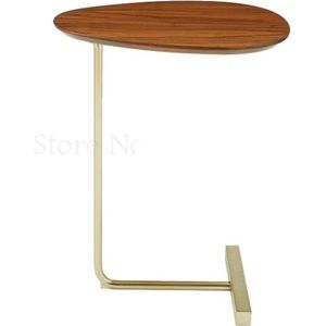 Nordic Minimalistische Ovale Mini Salontafel Bijzettafel Mobiele Sofa Hoek Kant Tafel Lui Nachtkastje Nachtkastje