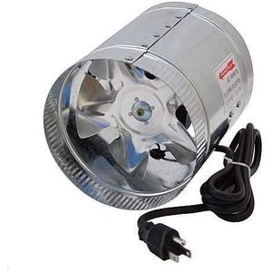 4 ""Inline Fan - 100 Cfm, Metalen Duct Fan, grote Ventilator Voor Grow Tent Uitlaat En Intake