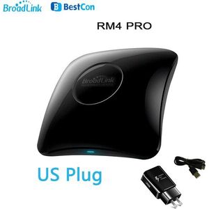 Broadlink RM4 Pro/Bestcon Rm4C Mini Smart Home Automation Wifi Ir Rf Universele Intelligente Afstandsbediening Werk Met Alexa