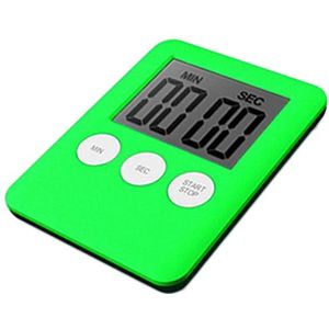 7 Kleuren Super Dunne LCD Digitale Scherm Kookwekker Vierkante Koken Tellen Countdown Alarm Magneet Klok Elektronische timer