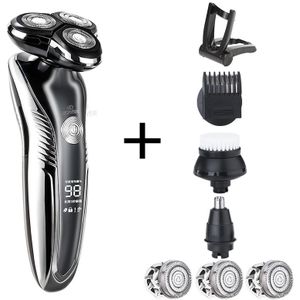 Heren Scheerapparaat Elektrisch Scheerapparaat Voor Mannen Machine Scheren Tondeuse Machine Multifunctionele 4 In 1 Scheermes Usb Opladen Epilator