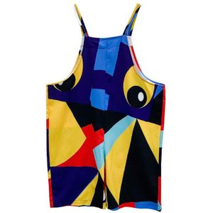 Meisjes Overalls 2022 Kids Graffiti Jumpsuit Tiener Broek Losse Casual Bodysuit Voor Kinderen Kleding Meisje Overall 10 Y