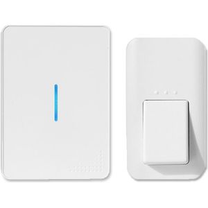 Augreener Waterdichte Geen Batterij Nodig Deurbel 38 Melody Home Remote Led Draadloze Deurbel Self-Powered Deurbellen 1/2 Ontvangers