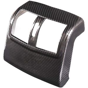 Abs Carbon Fiber Rear Airconditioning Outlet Vent Cover Trim Sticker Accessoires Voor Mercedes Benz W212 E-Klasse