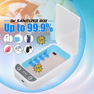 5V Uv Licht Telefoon Sterilisator Box Sieraden Telefoons Cleaner Personal Sanitizer Desinfectie Kast Met Aromatherapie Esterilizador