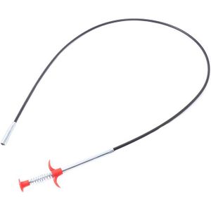 Afvoer Snake Sink Schoonmaken Haak Haar Baggeren Tool Metalen Draad Borstel Riool Baggeren Apparaat