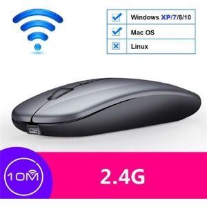 Draadloze Muis Bluetooth Oplaadbare Muis Draadloze Computer Stille Muis Ergonomisch Mini Muis Usb Optische Muizen Voor Laptop Pc