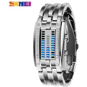 SKMEI Populaire Mannen Mode Creatieve Horloges Digitale LED Display Water Shock Resistant minnaar Horloges Klok Mannen