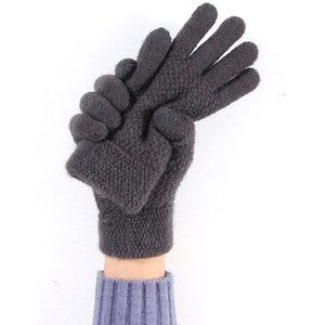 Touch Screen Handschoenen Voor Winter Alpaca Wol Gebreide Mannen Handschoenen Vrouwelijke Warme Mitten Outdoor Rijden Koude-Proof Handschoen guantes Mitt