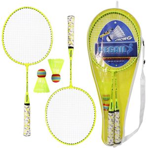 Kinderen Spelen 2 Speler Badminton Set Voor Kinderen Indoor Outdoor Sport Game1 Set Badminton Rackets Met Ballen Entertainment
