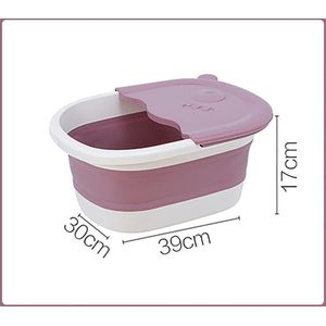 Plastic Opvouwbare Emmer Voetenbad Emmer Badkamer Voet Wastafel Wasserette Emmers Draagbare Vouwen Water Container Grote