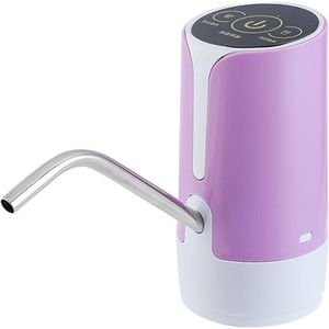 Twee Soorten Draagbare Touch-Knop Oplaadbare Elektrische Intelligente Waterpomp Met Usb Kabel En 304 Roestvrij Stalen Buis